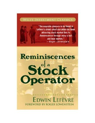 Reminiscences of a Stock Operator book cover