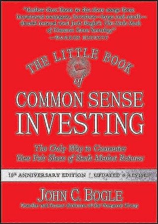 The Little Book of Common Sense Investing book cover